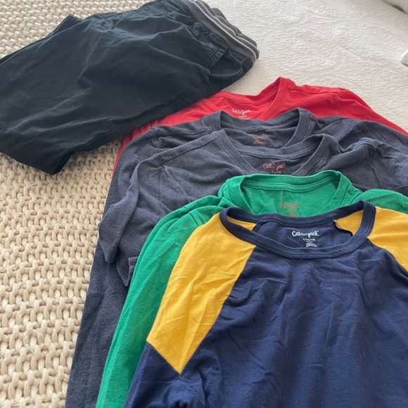 Boys Cat & Jack 5 shirts and pair of pants size L 12/14 - Picture 14 of 14